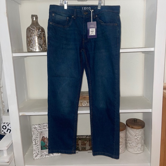 Izod Comfort Stretch Jeans - Picture 1 of 5
